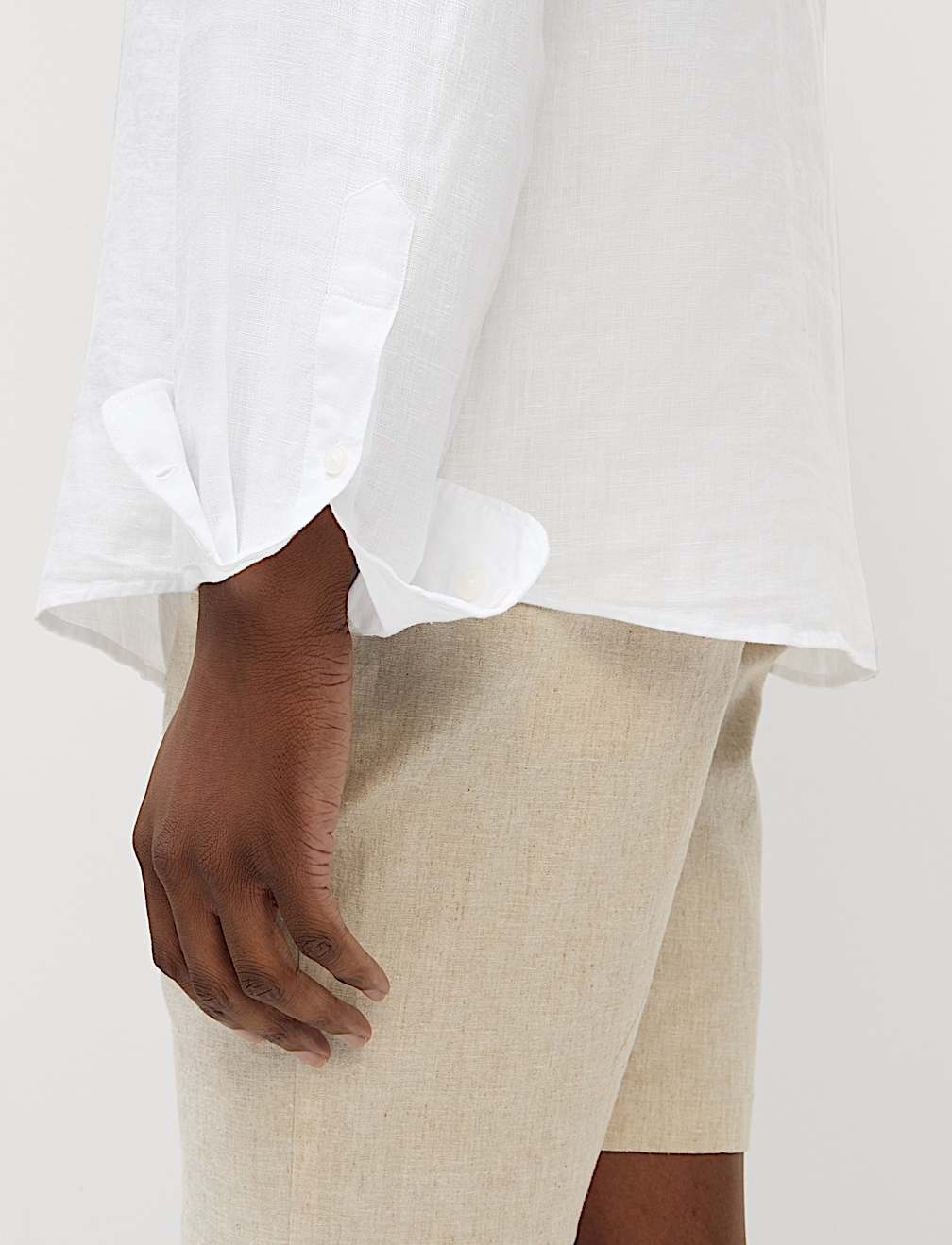 Regular Fit Pure Linen Shirt