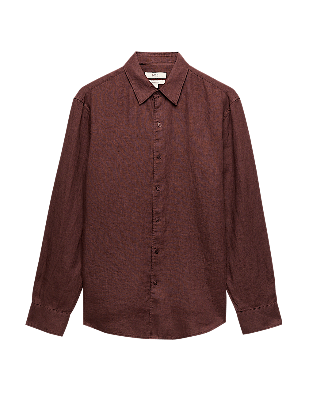 Regular Fit Pure Linen Shirt