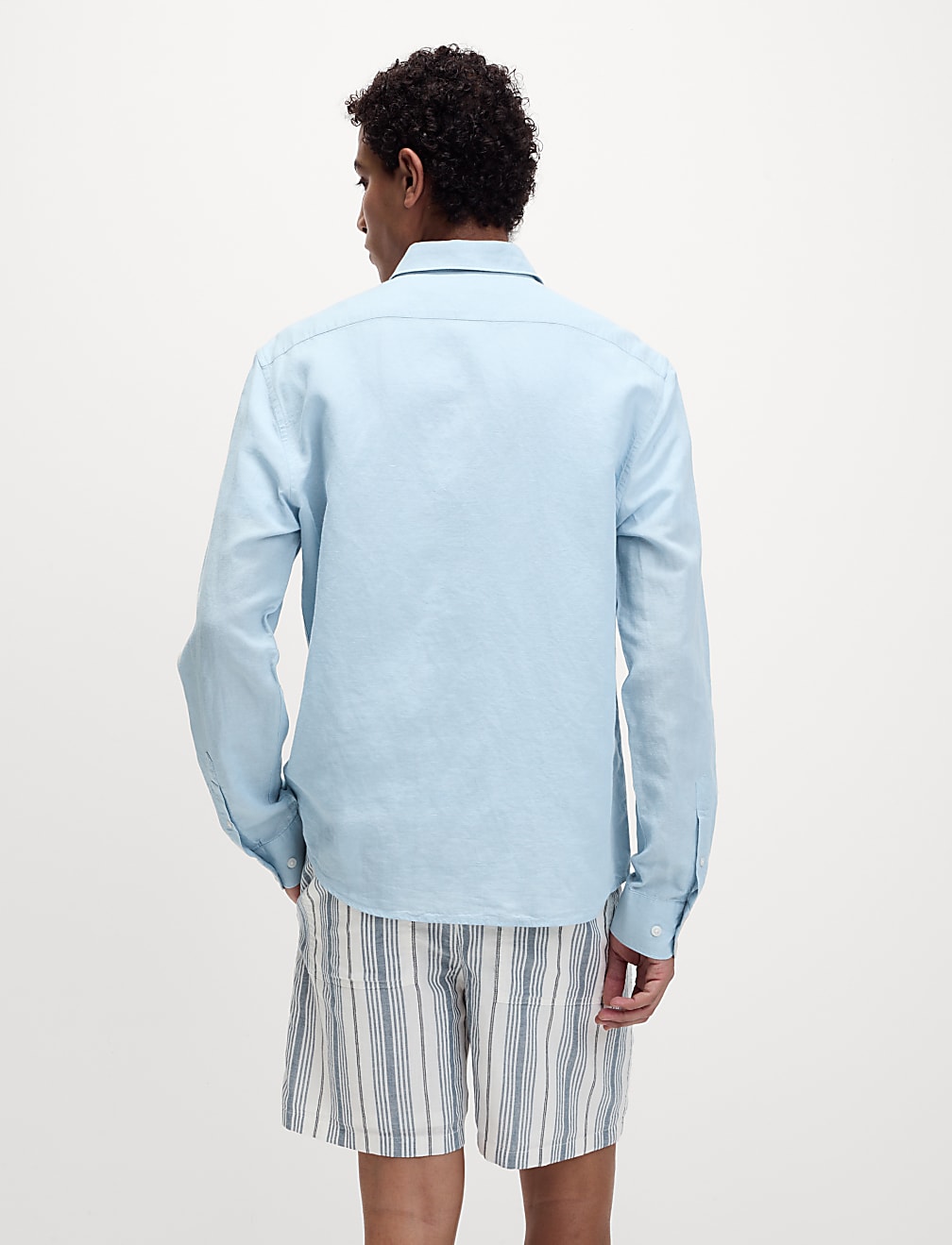 Cotton Linen Blend Shirt