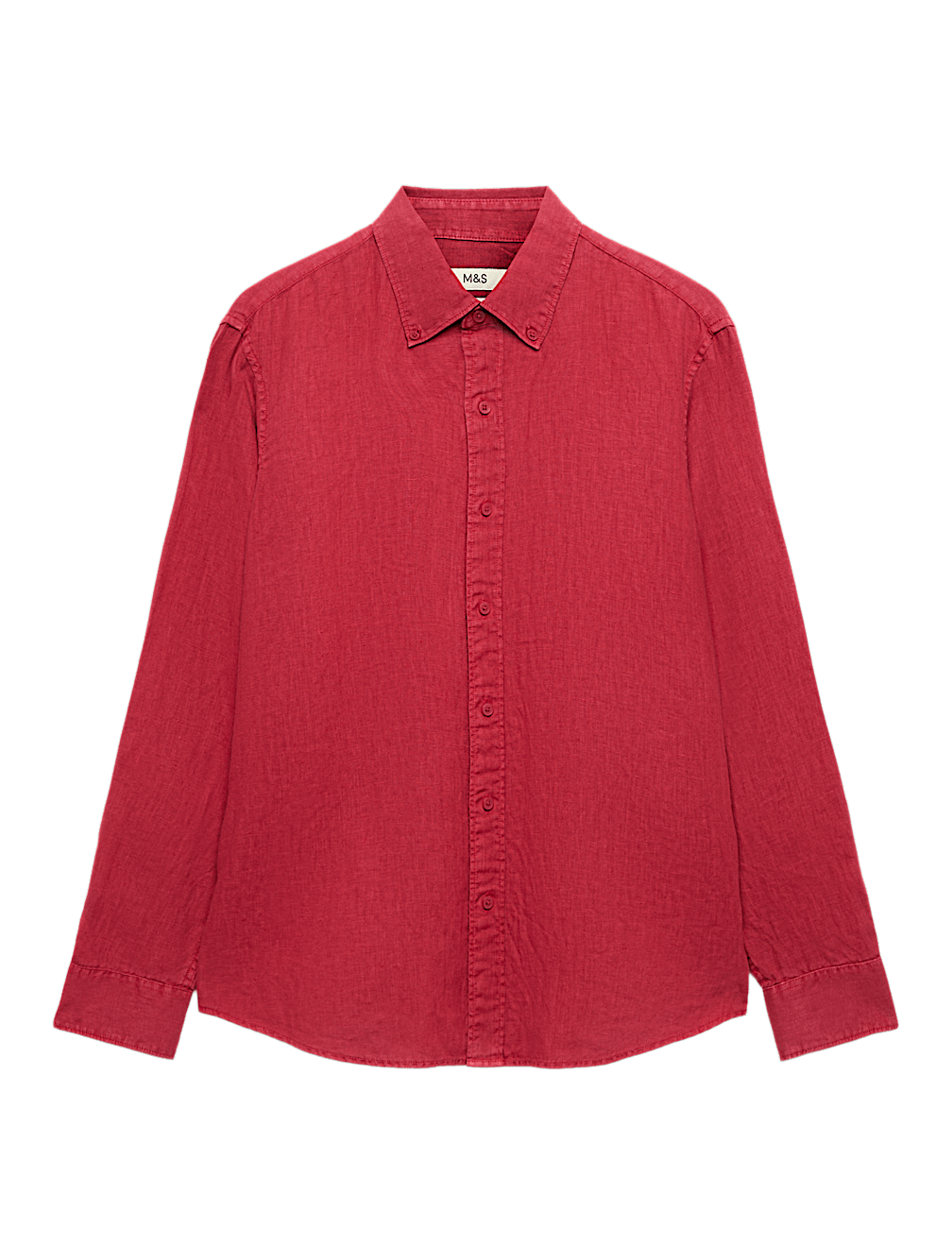 Pure Linen Garment Dye Shirt