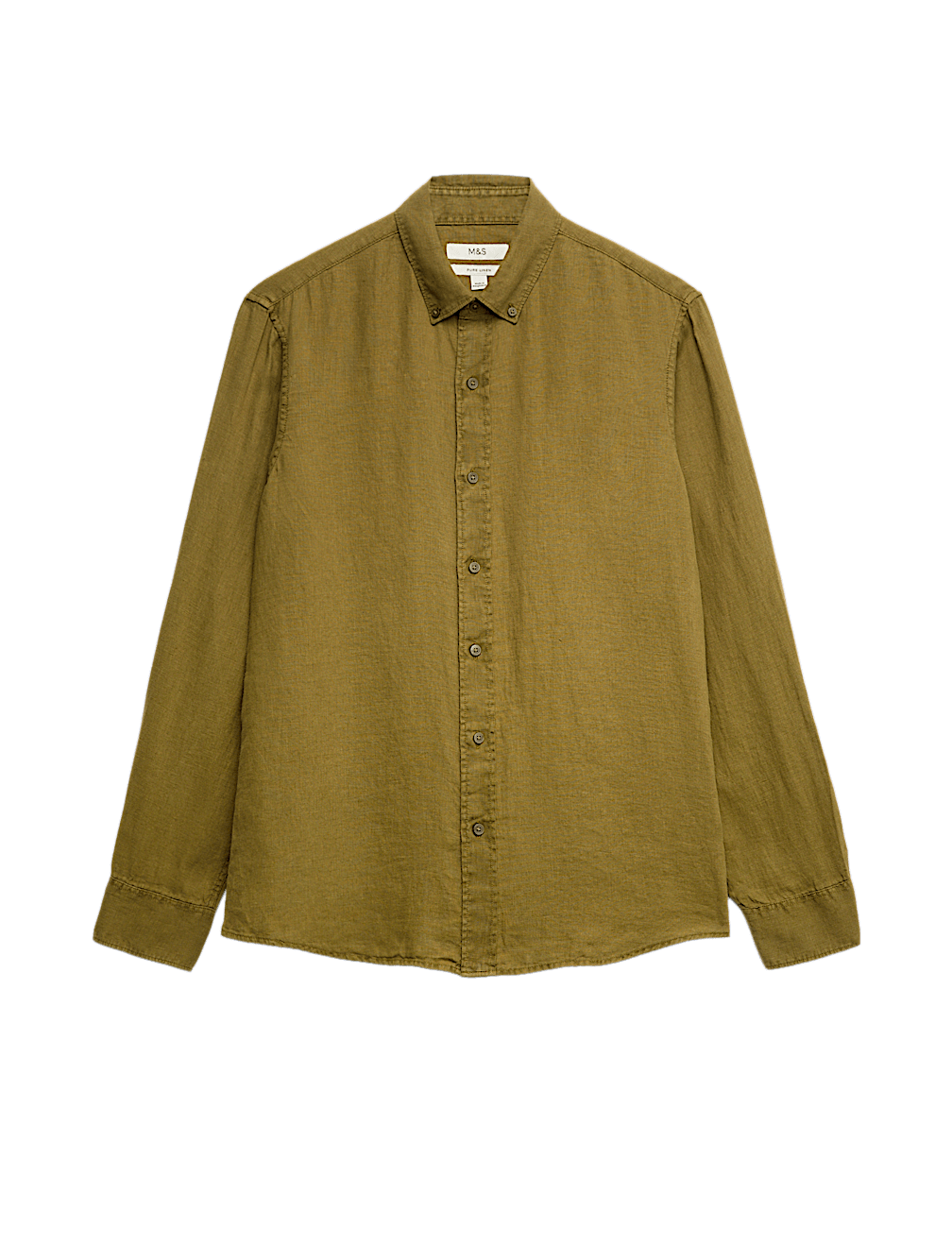 Pure Linen Garment Dye Shirt