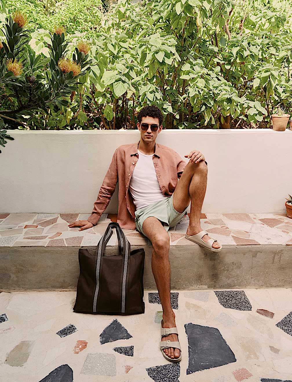 Pure Linen Garment Dye Shirt