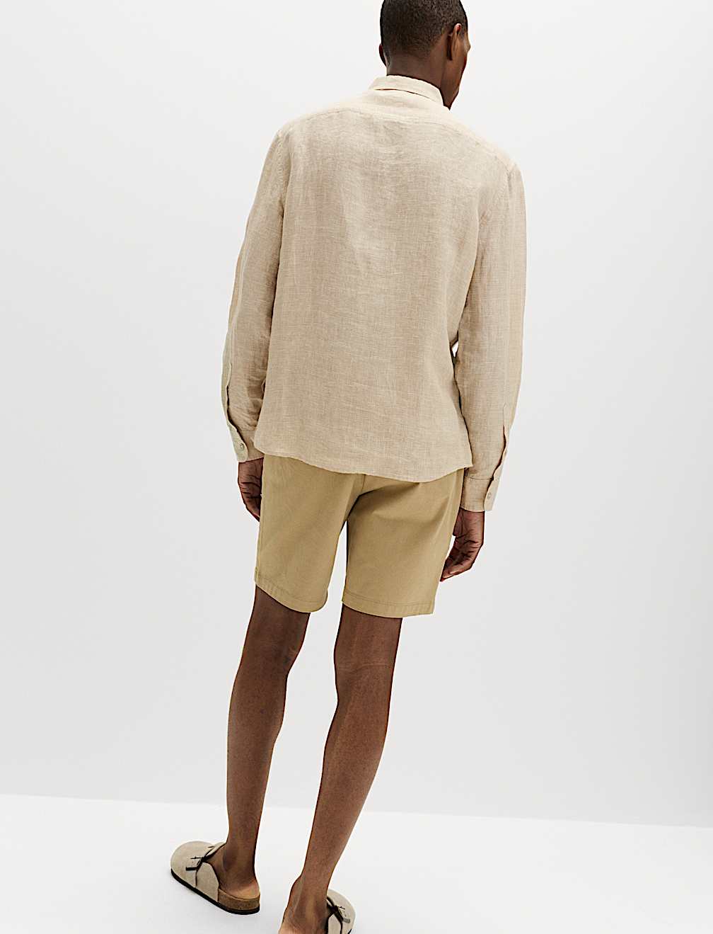 Pure Linen Check Shirt