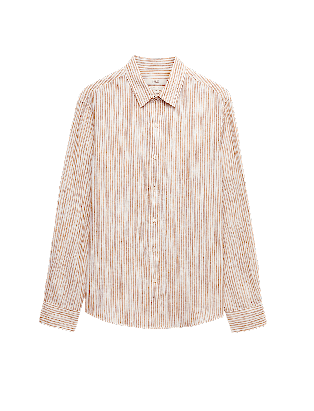 Pure Linen Striped Shirt