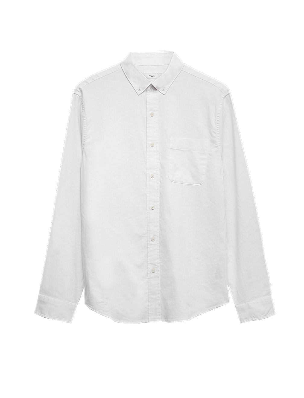 Regular Fit Cotton Linen Blend Shirt