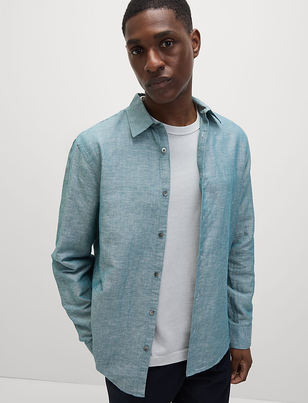 Linen Blend Shirt