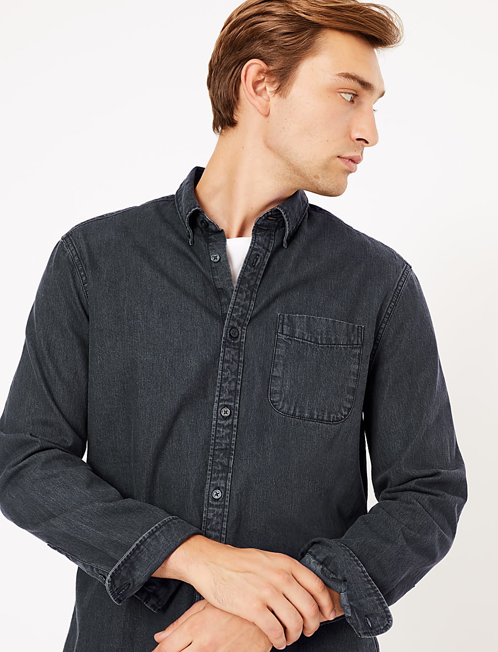 Pure Cotton Authentic Denim Shirt