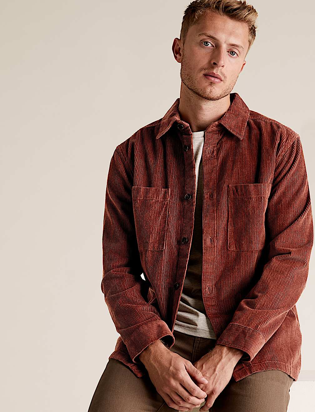 Corduroy Overshirt