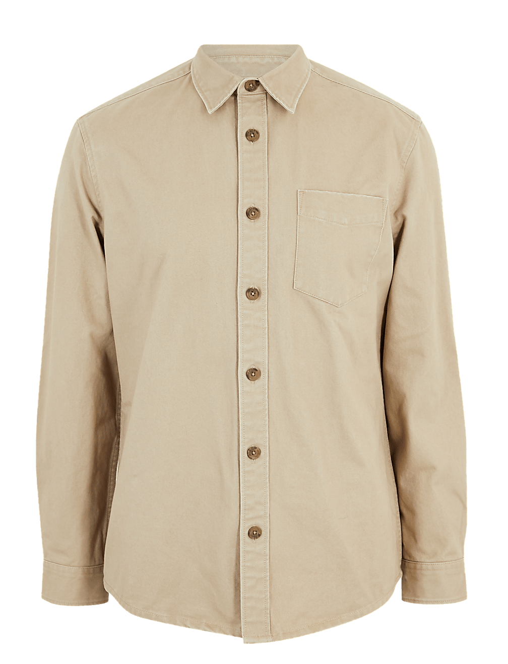 PURE COTTON OVERSHIRT
