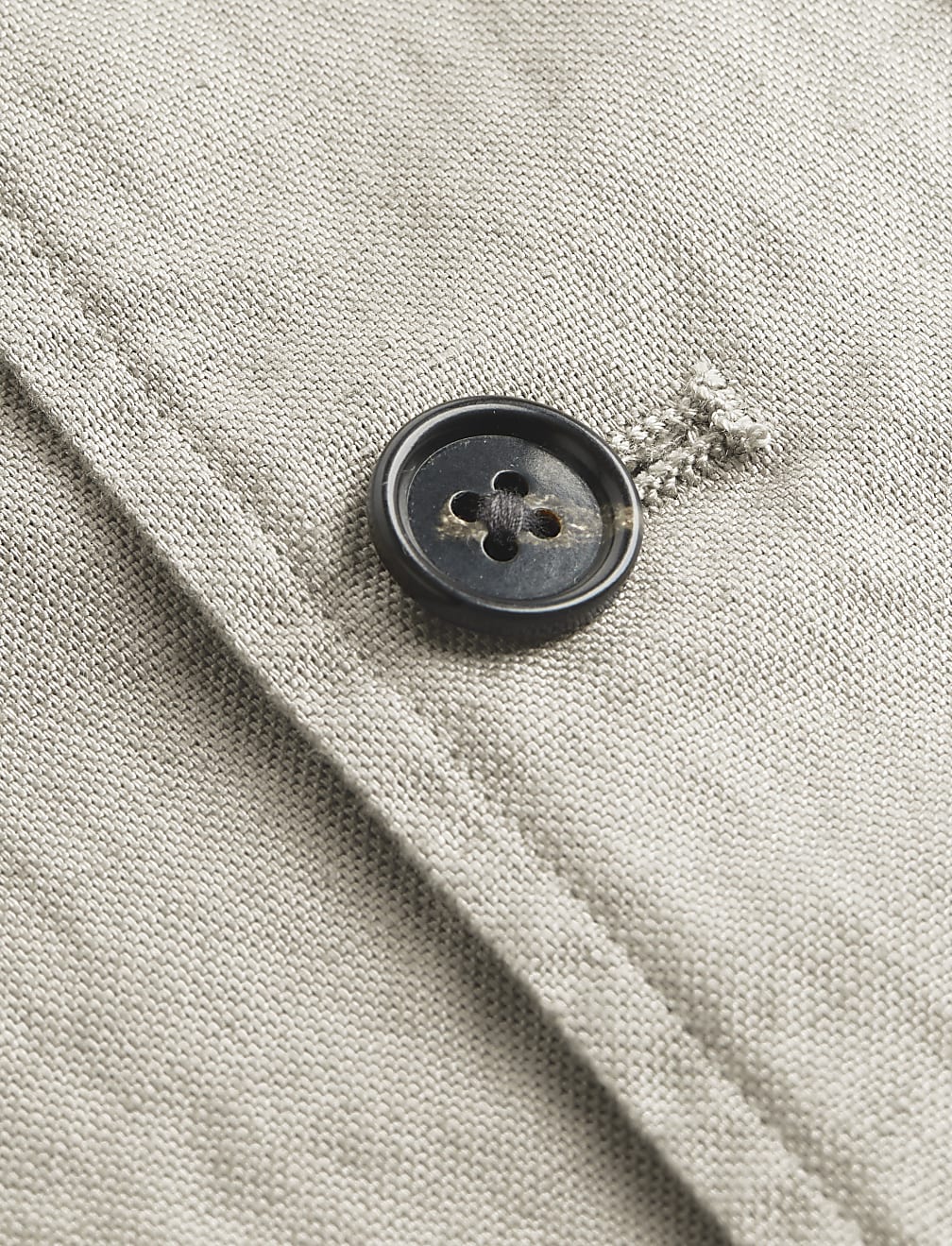 Linen Blend Overshirt
