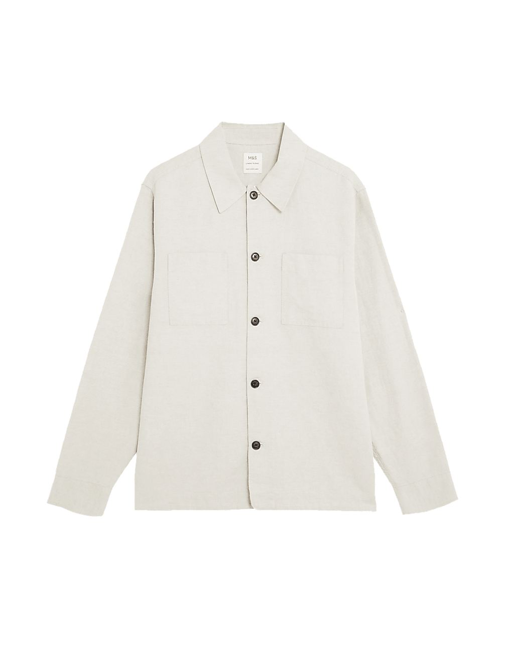 Linen Blend Overshirt