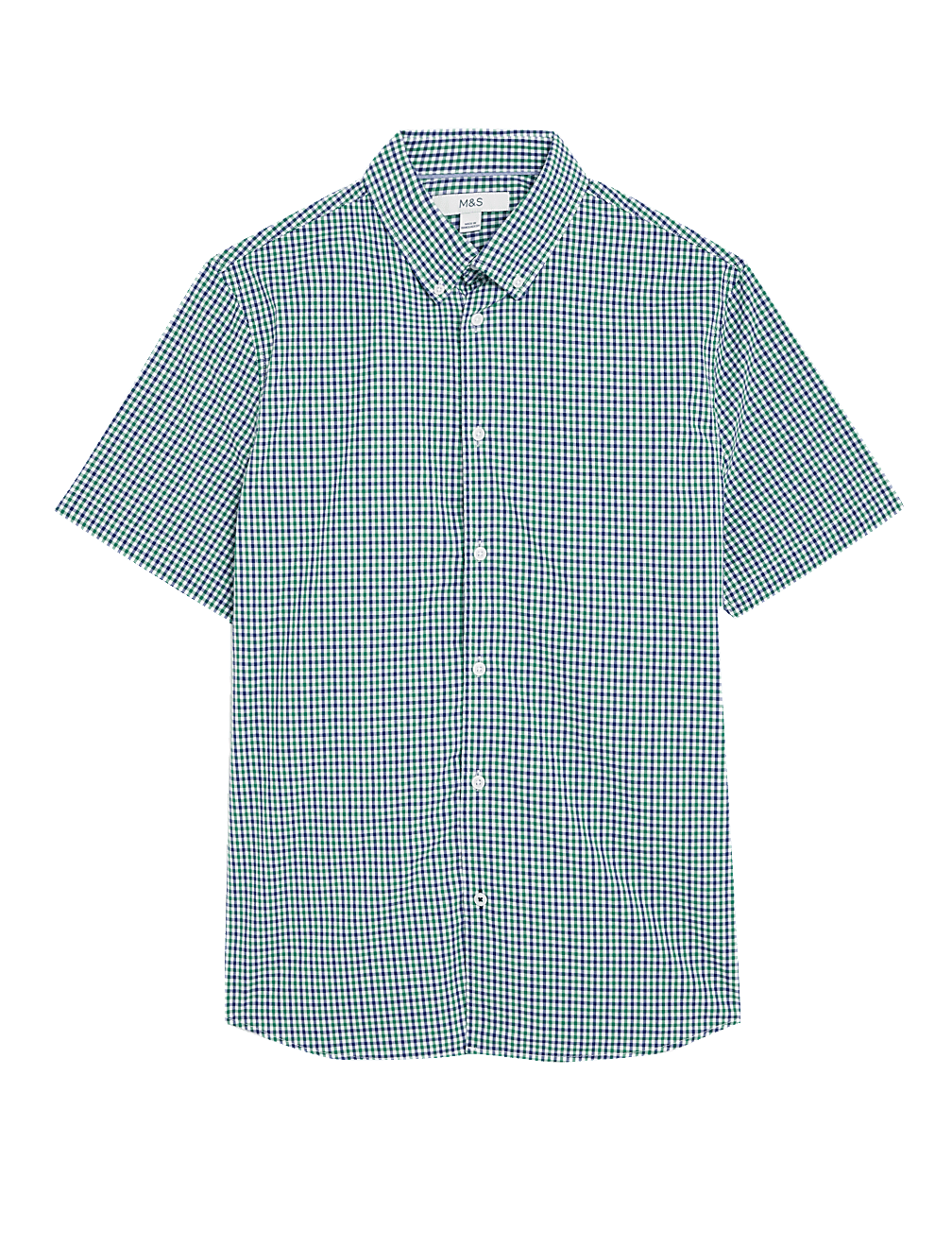 Pure Cotton Gingham Shirt