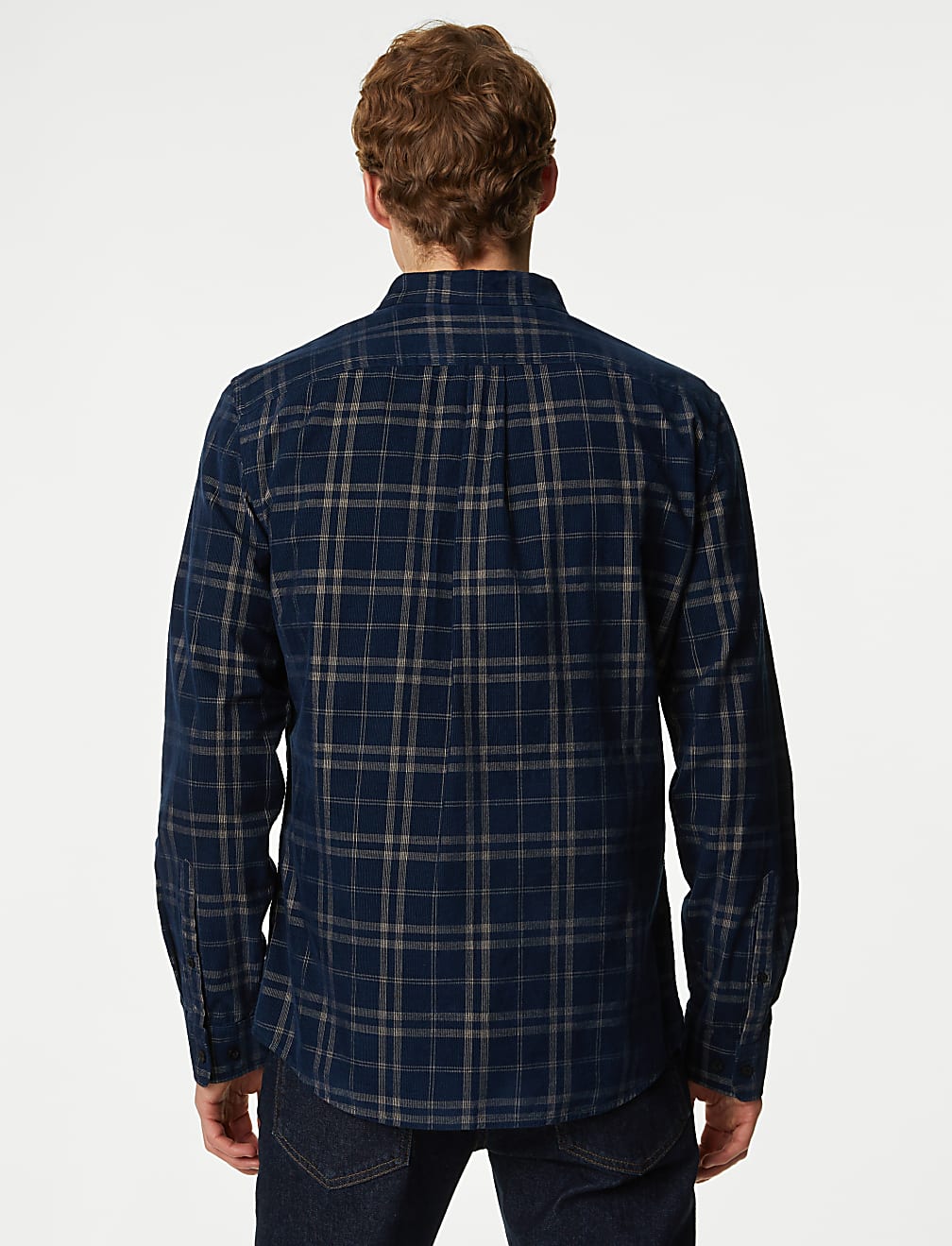 Corduroy Check Shirt