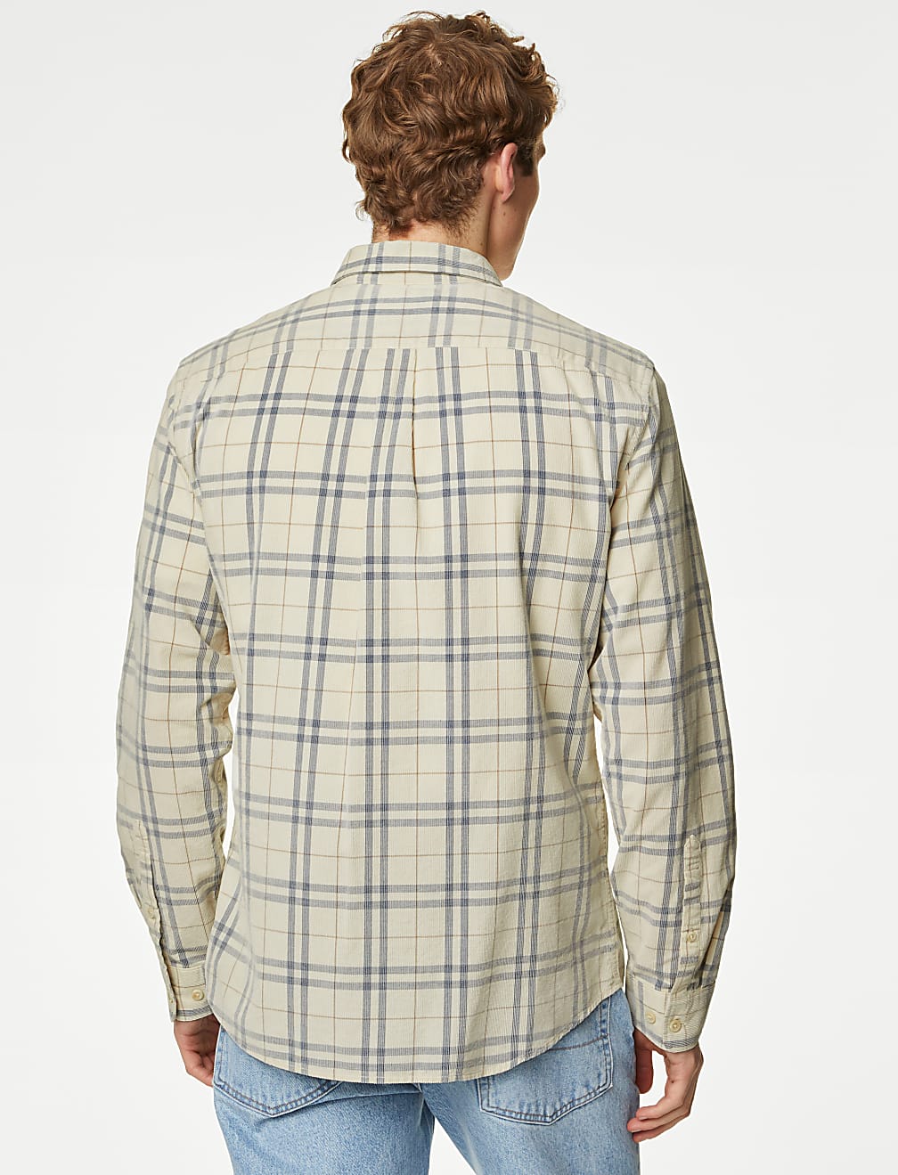Corduroy Check Shirt