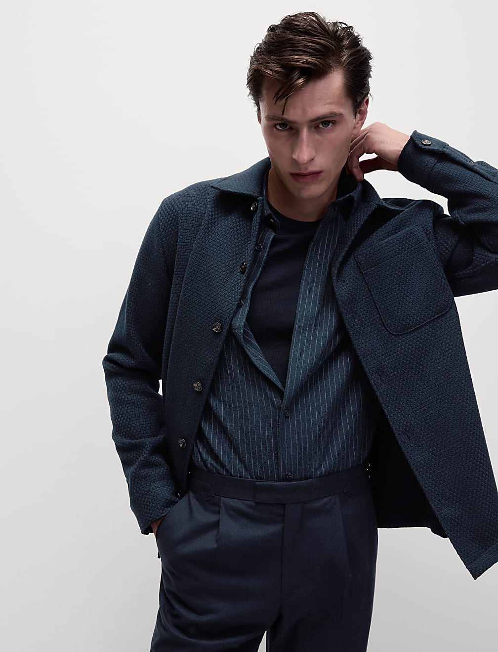 Waffle Overshirt
