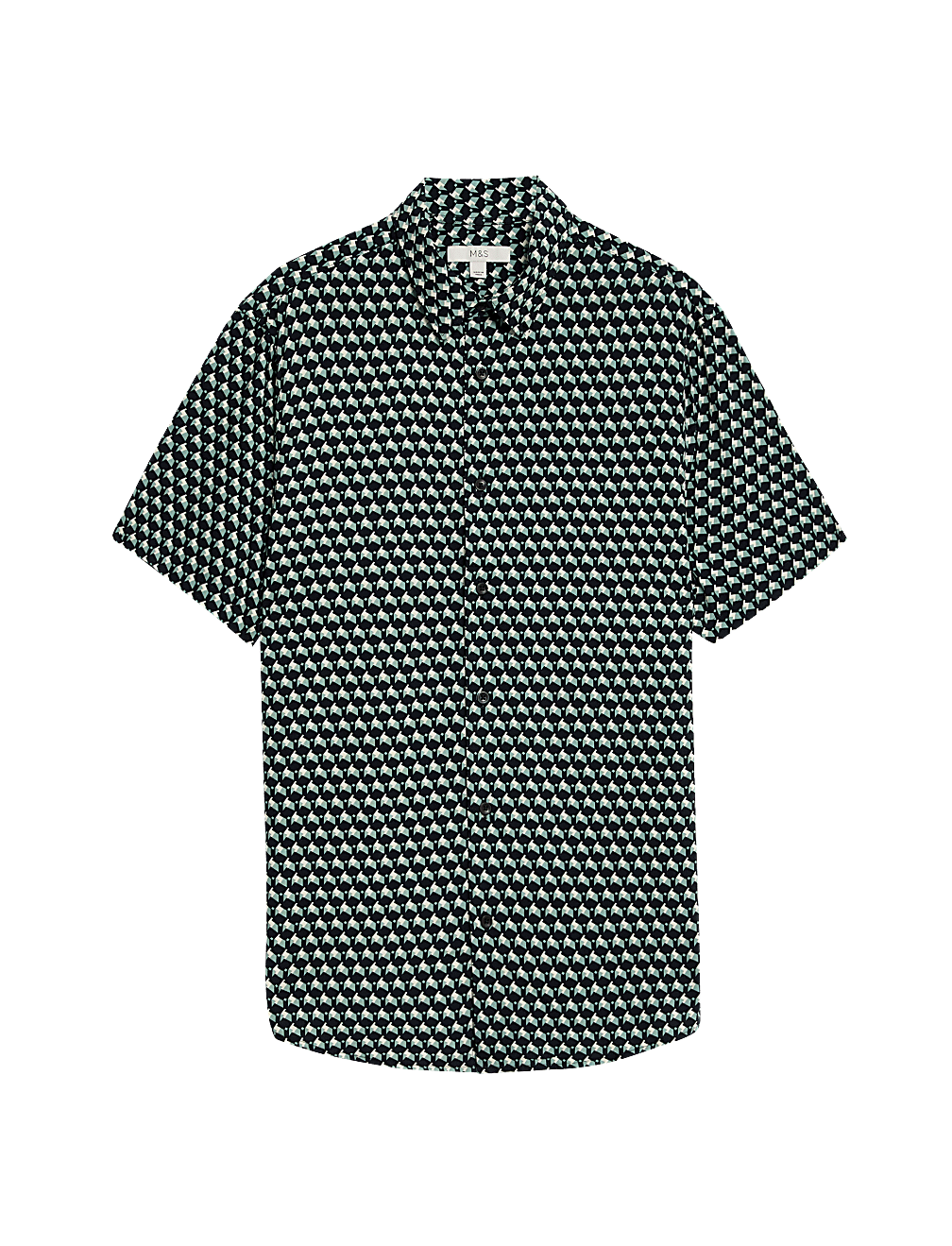 Geometric Print Shirt