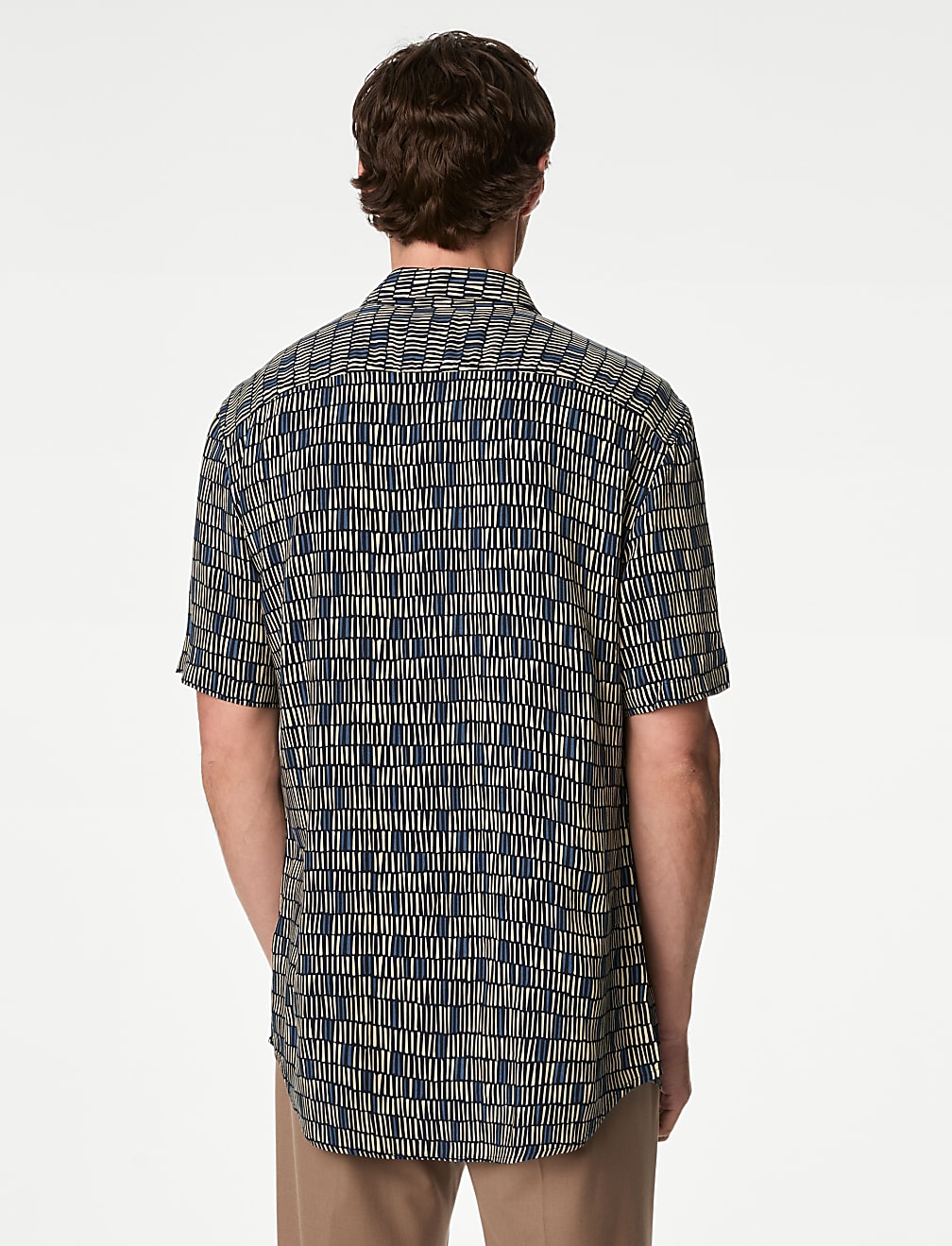 Geometric Print Shirt