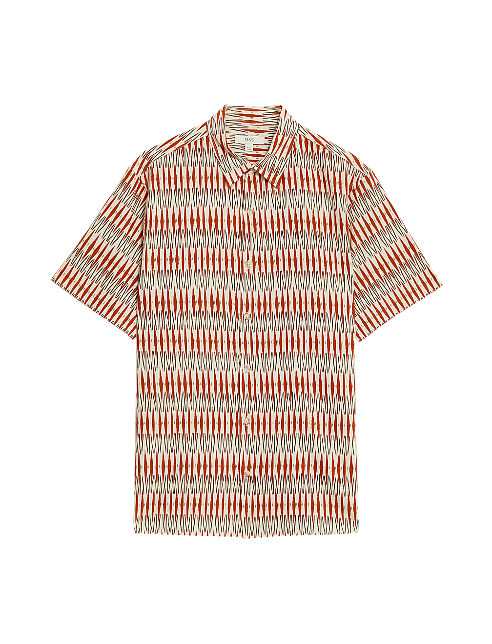 Cotton Blend Printed Shirt