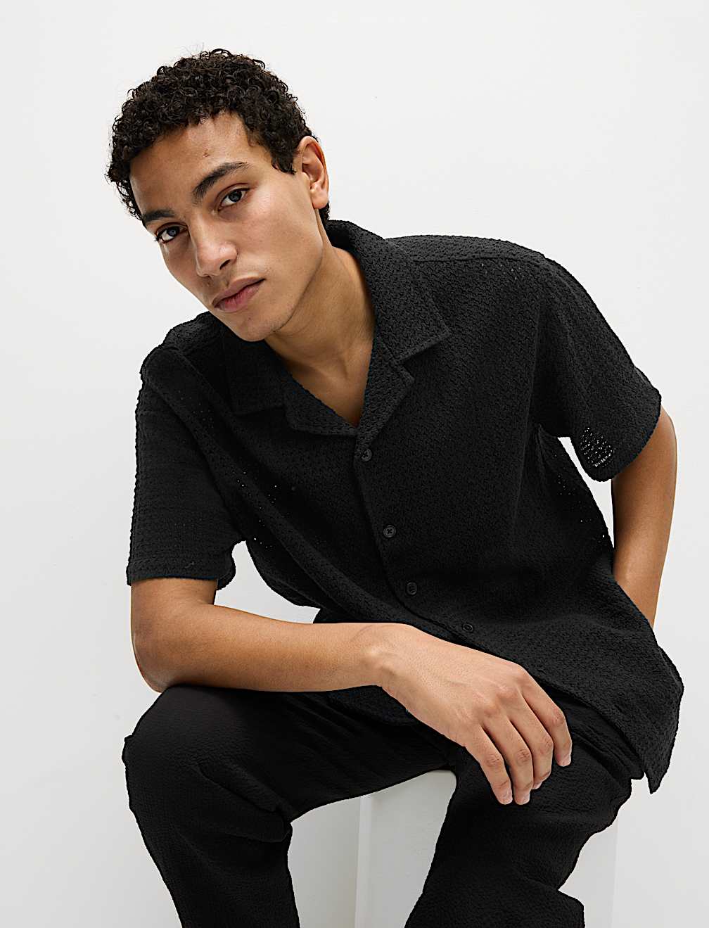 Pure Cotton Knitted Shirt