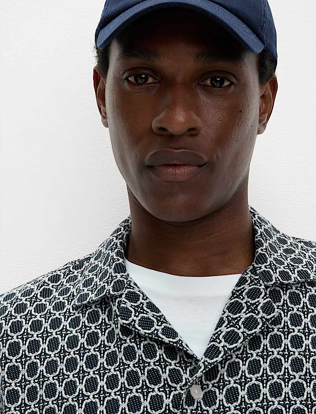 Cotton Rich Jacquard Shirt