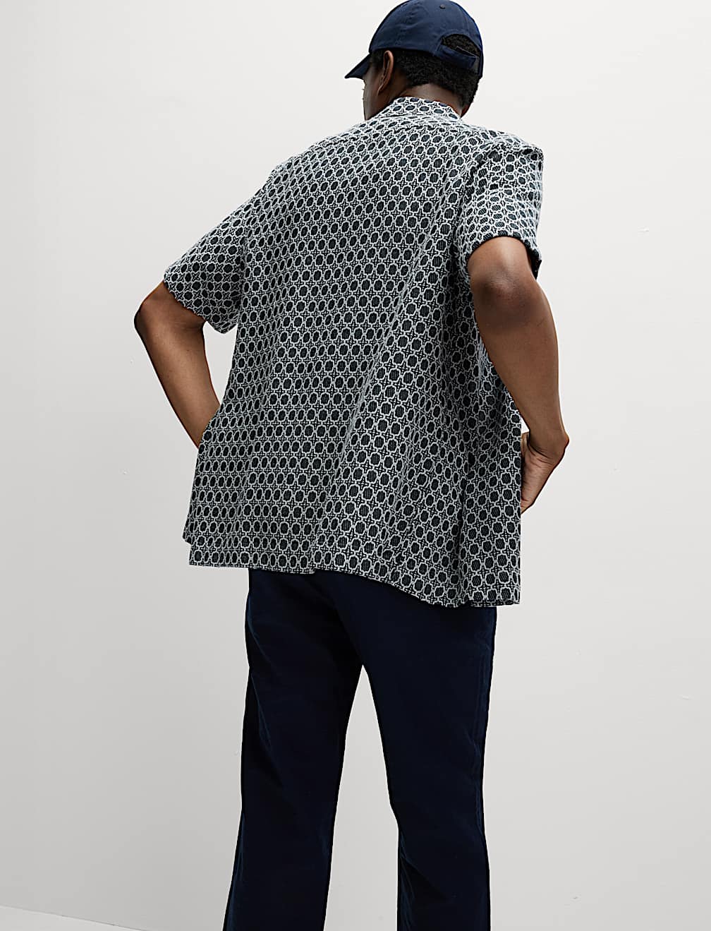 Cotton Rich Jacquard Shirt