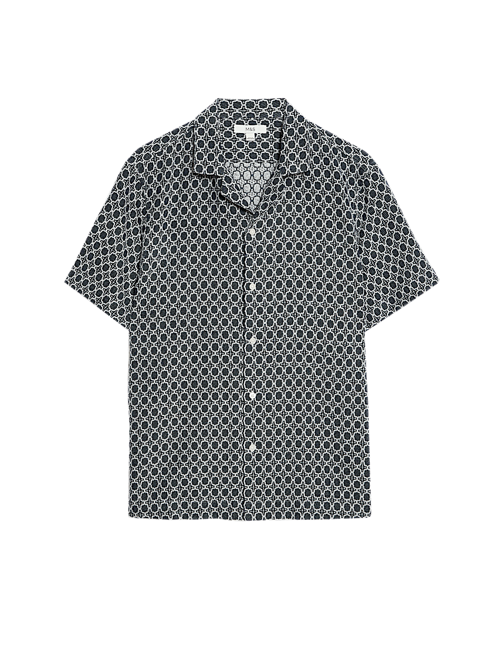 Cotton Rich Jacquard Shirt