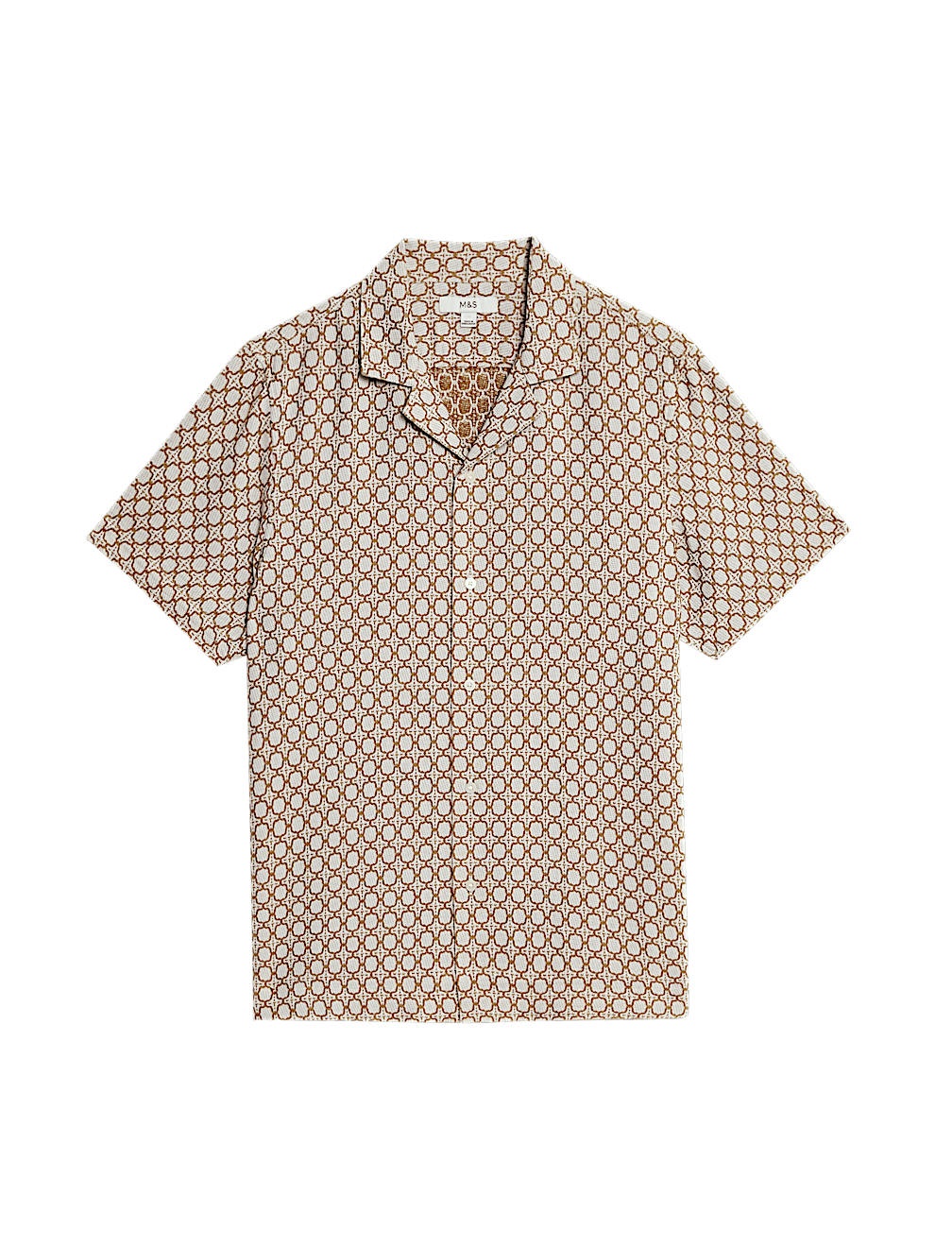Cotton Rich Jacquard Shirt