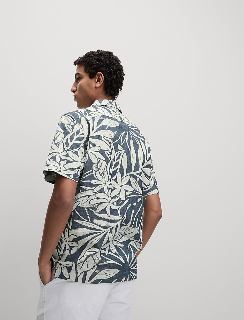 Pure Cotton Hawaiian Shirt