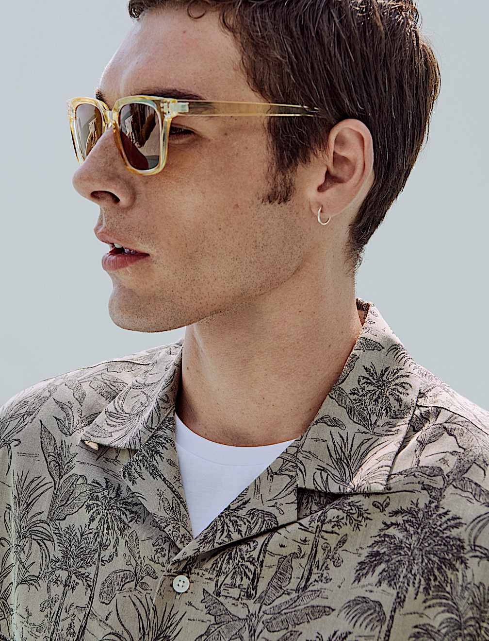 Pure Cotton Hawaiian Shirt