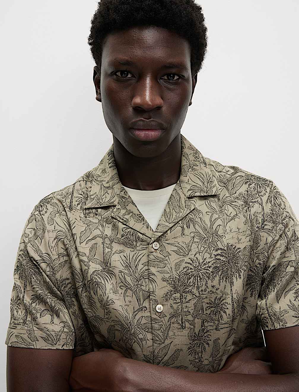Pure Cotton Hawaiian Shirt