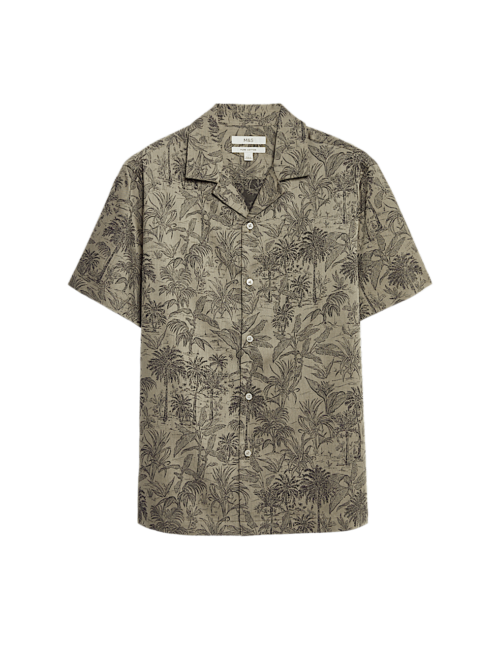 Pure Cotton Hawaiian Shirt