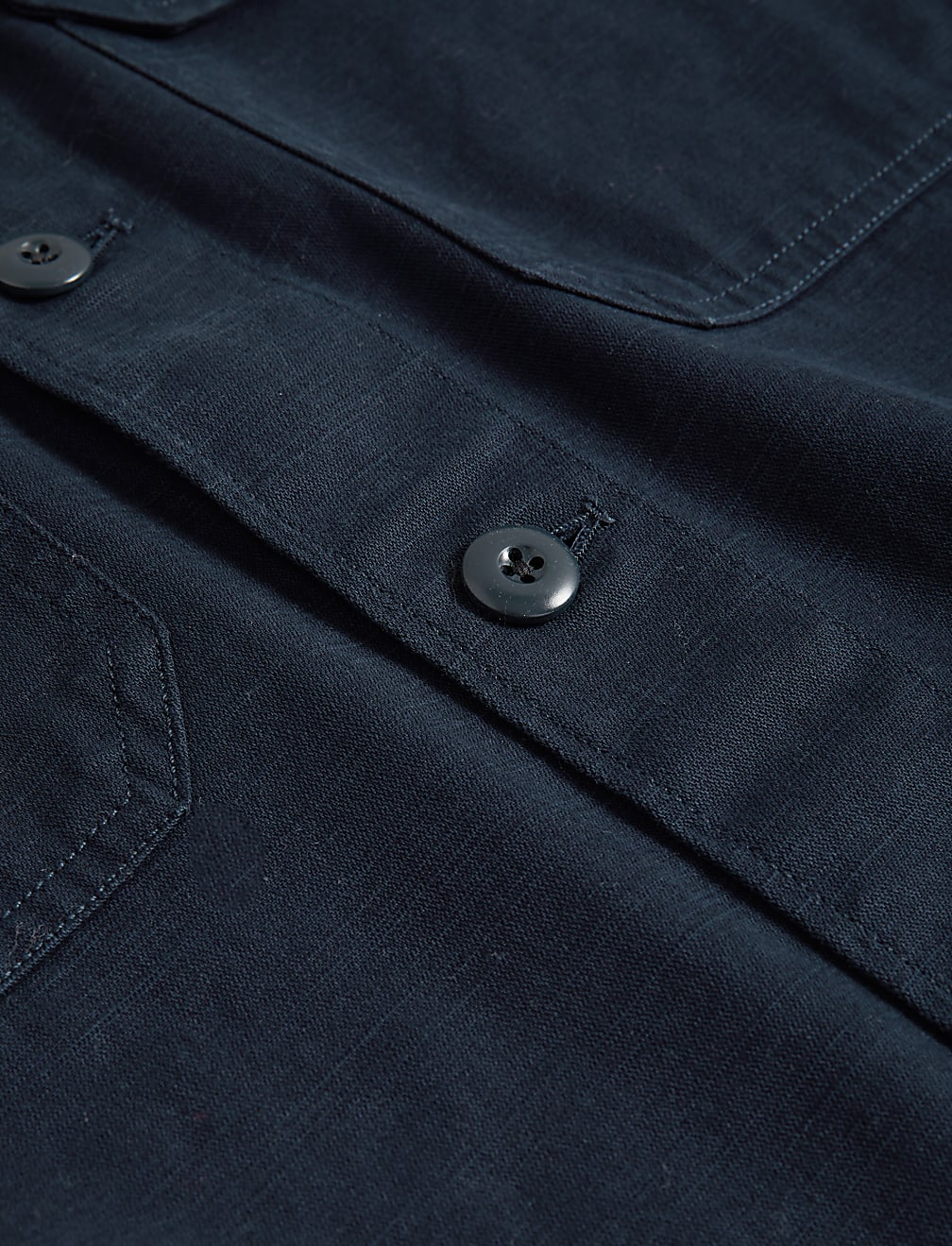Pure Cotton Utility Overshirt