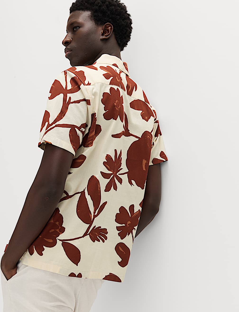 Regular Fit Pure Cotton Short Sleeve Shirt