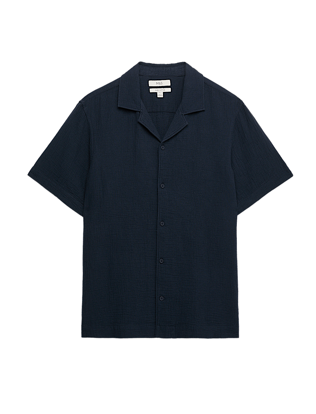 Pure Cotton Textured Shirt