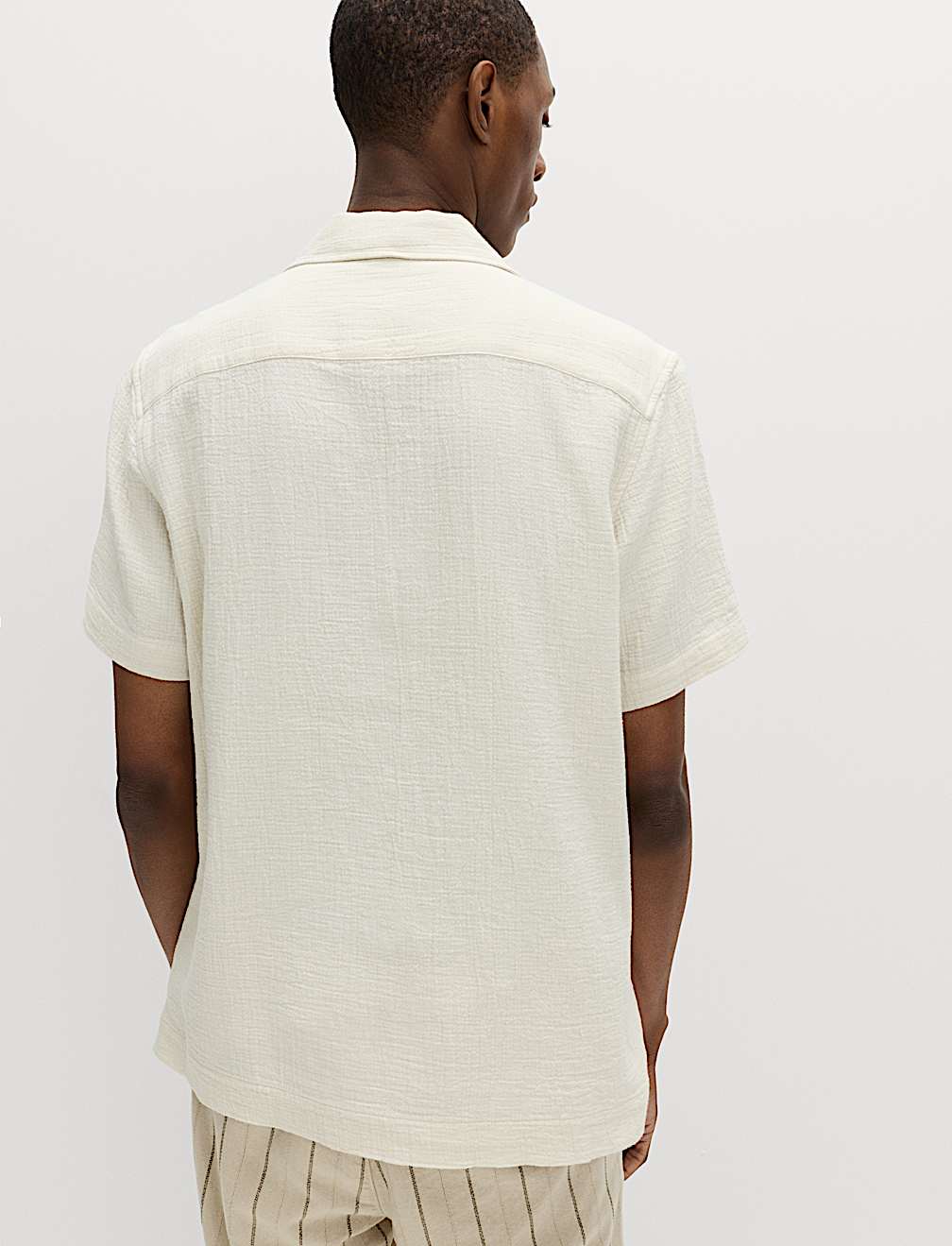 Pure Cotton Textured Shirt