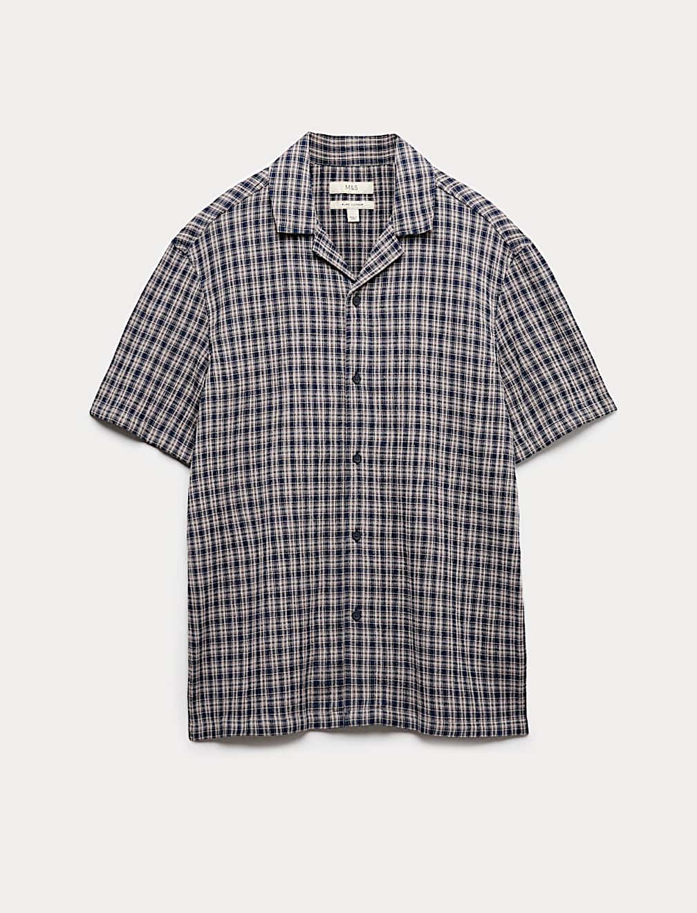Pure Cotton Checked Shirt
