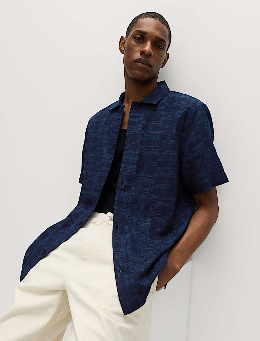 Regular Fit Easy Iron Pure Cotton Shirt