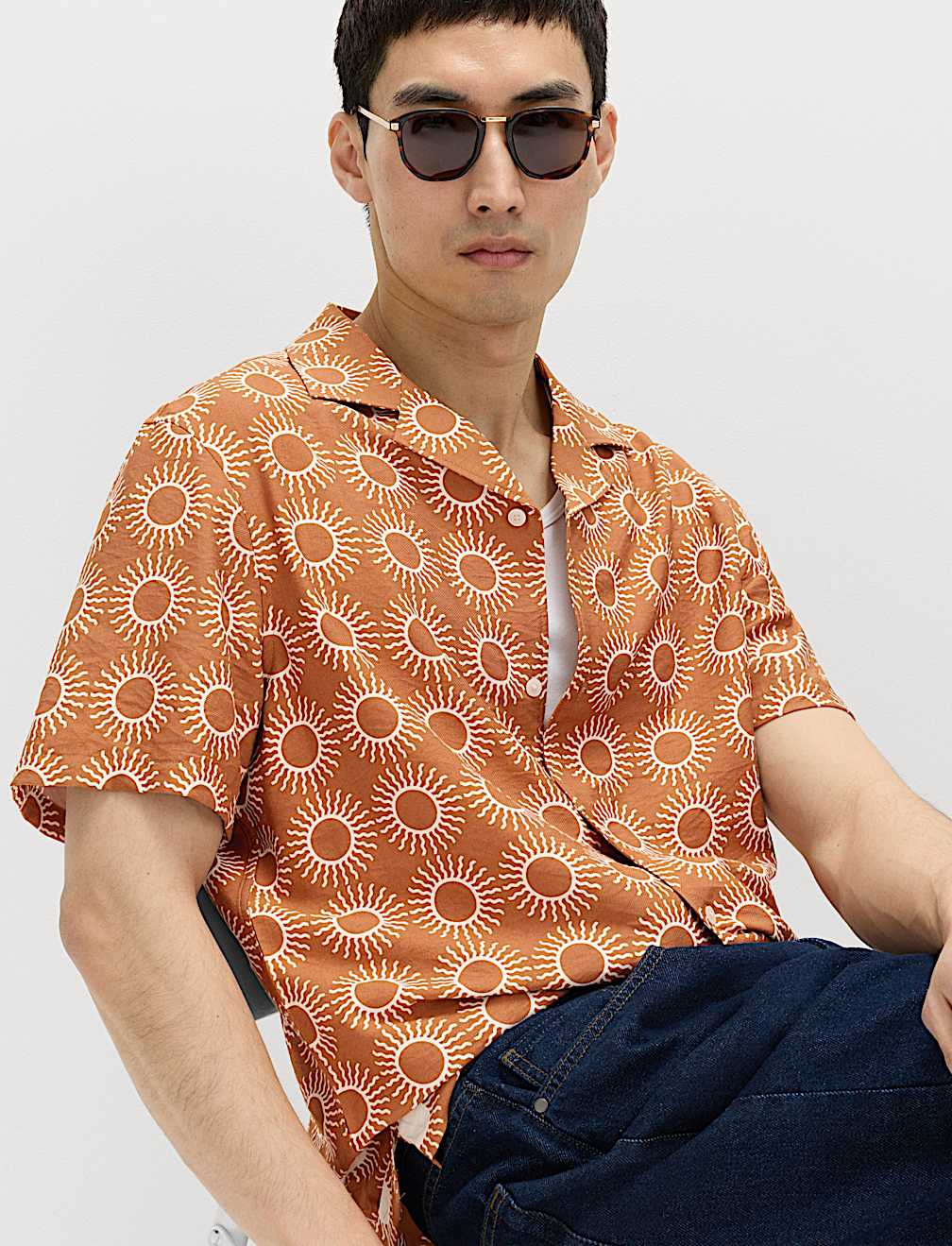 Printed Short Sleeve Shirt