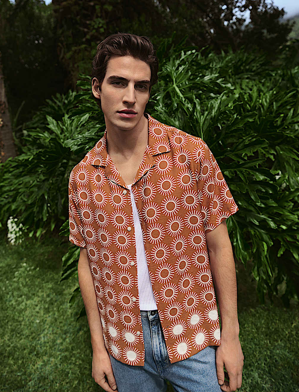 Printed Short Sleeve Shirt