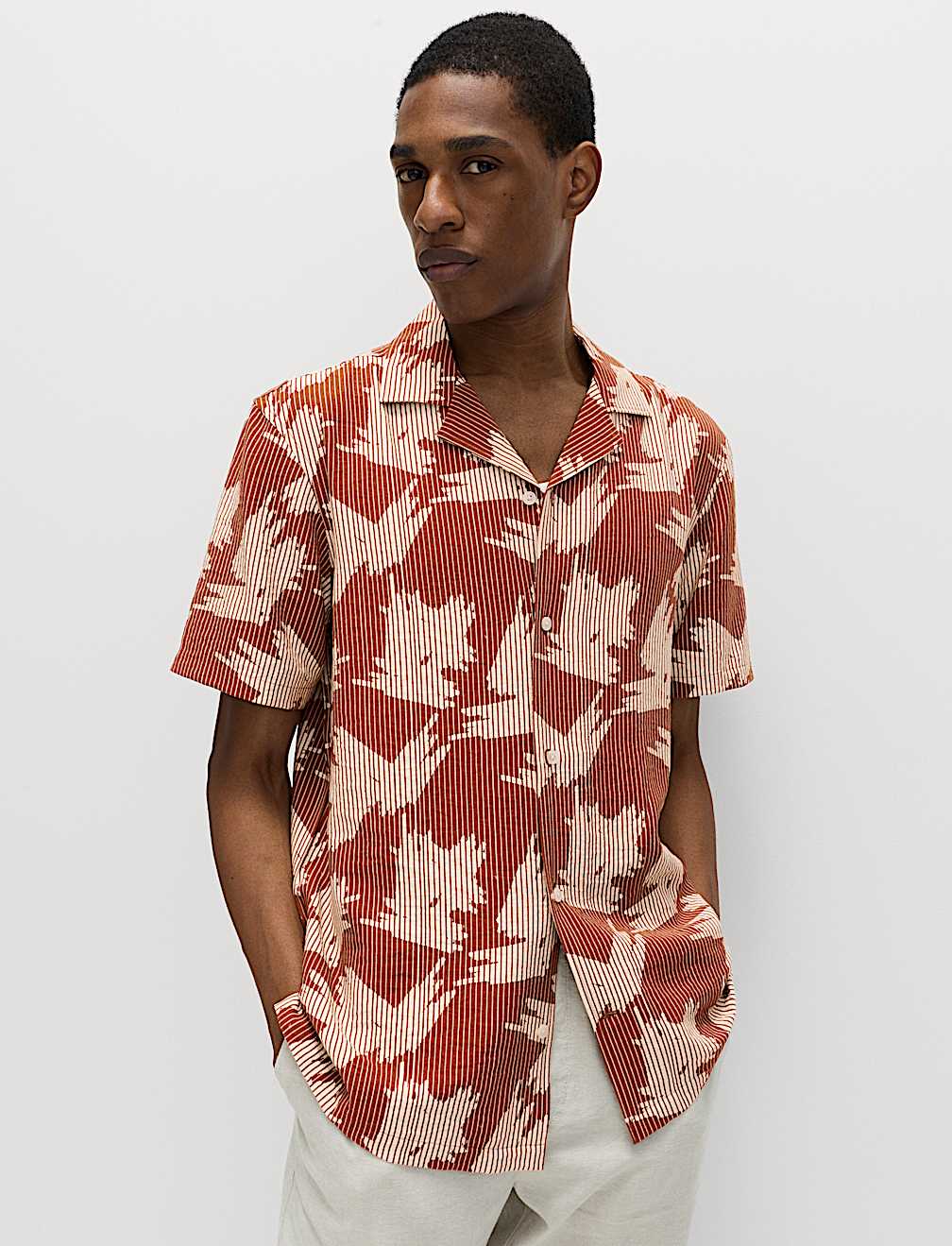 Printed Short Sleeve Shirt
