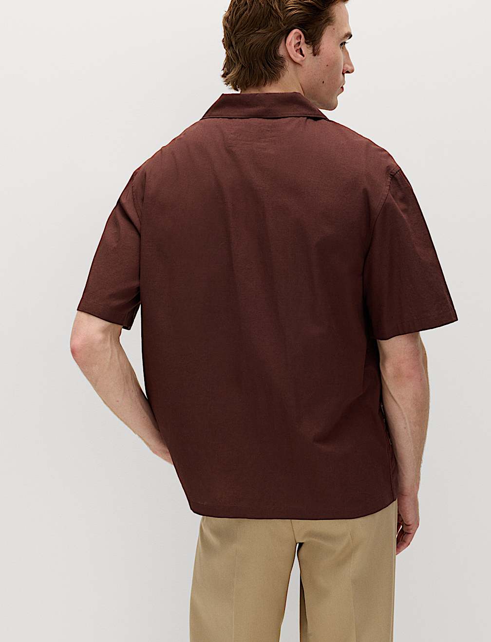 Regular Fit Embroidered Short Sleeve Shirt