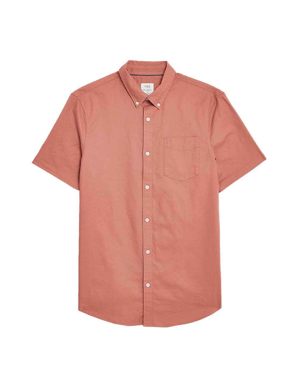 Easy Iron Pure Cotton Oxford Shirt