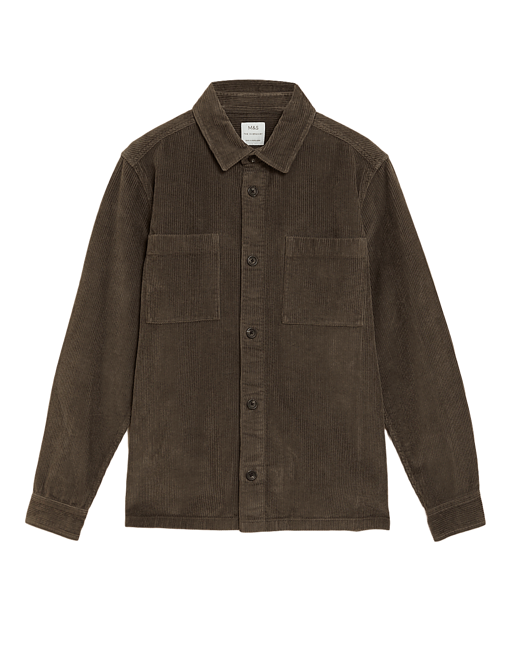 Pure Cotton Corduroy Overshirt