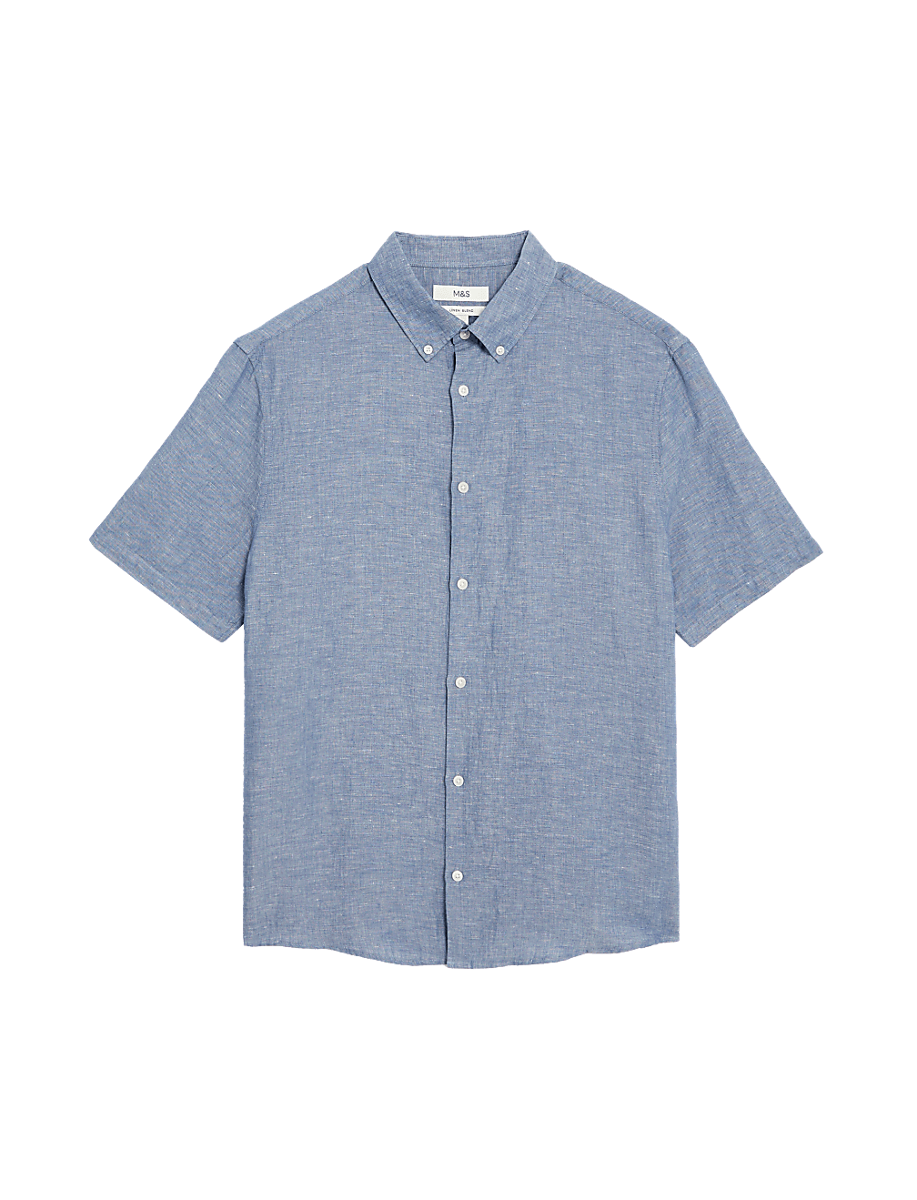 Linen Cotton Short Sleeve Shirt