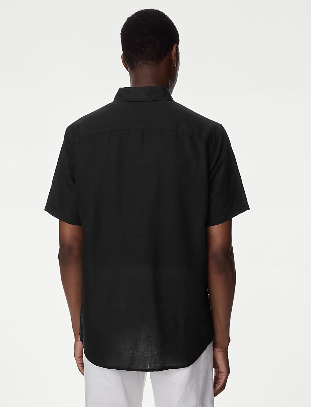 Linen Cotton Short Sleeve Shirt