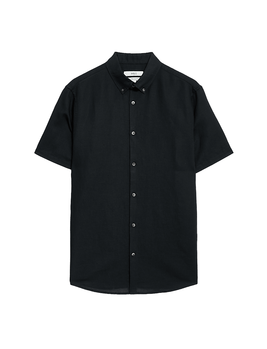 Linen Cotton Short Sleeve Shirt