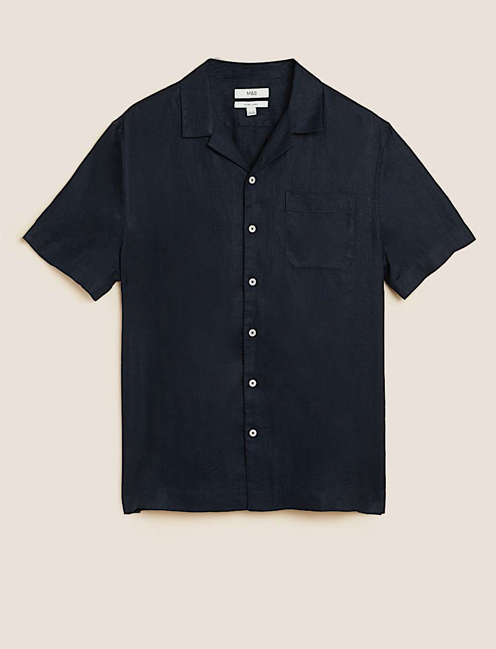 Pure Linen Revere Shirt