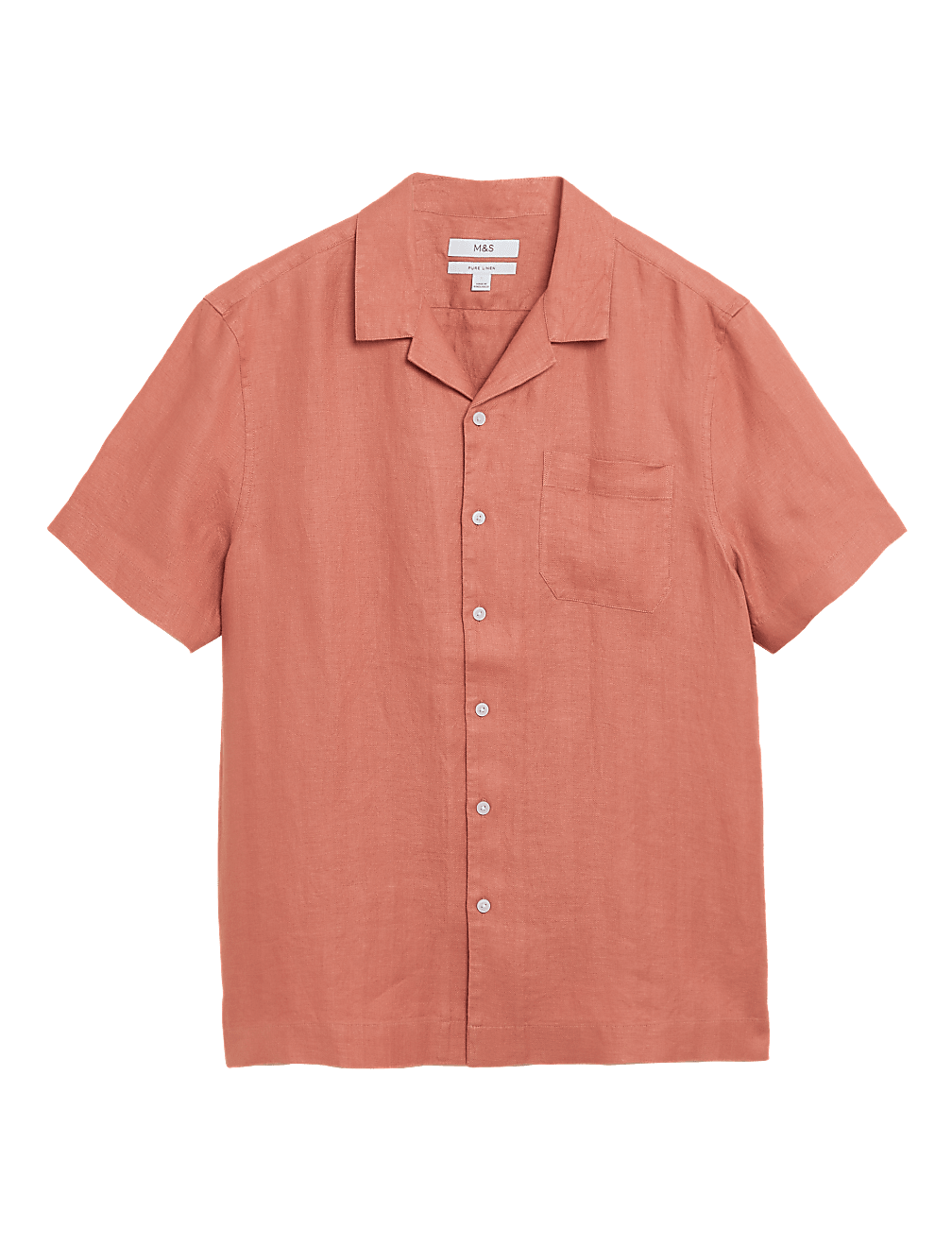 Pure Linen Revere Shirt