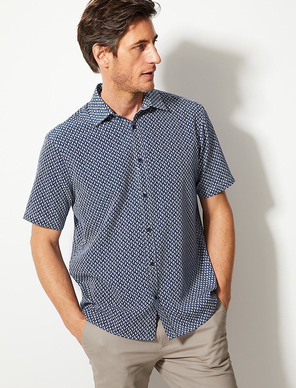 Relaxed Fit Printed Shirt