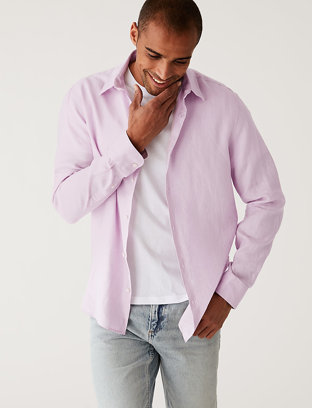 Pure Linen Regular Fit Shirt